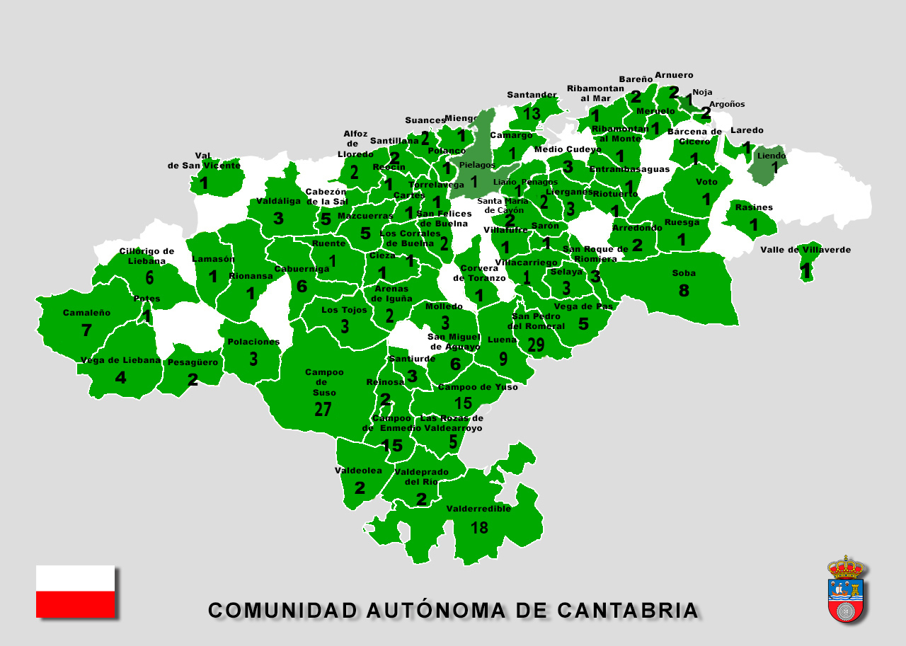 Mapa socios Cantabria